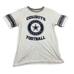 Cowboys Authentic Apparel T-Shirt Women's XL Grey Dallas Cowboys NFL Football